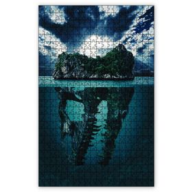 Cakapuzzle Gizemli Ada Yok Olma Ahşap 500 Parça Puzzle