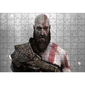 Cakapuzzle God of War Kratos 120 Parça Ahşap Puzzle