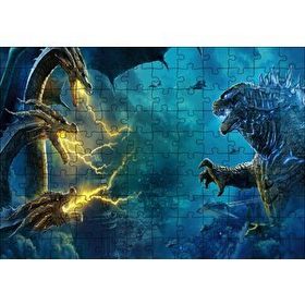 Cakapuzzle Godzilla King Of The Monsters Mdf 120 Parça Puzzle