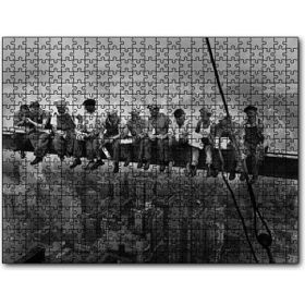 Cakapuzzle Gökdelende Öğle Yemeği Amerika Mdf 255 Parça Puzzle