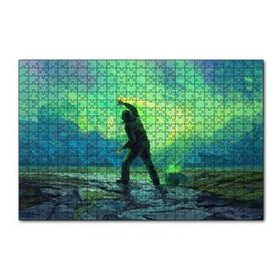 Cakapuzzle Gökyüzünü Boyayan Adam 120 Parça Ahşap Puzzle