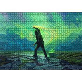 Cakapuzzle Gökyüzünü Boyayan Adam 120 Parça Ahşap Puzzle