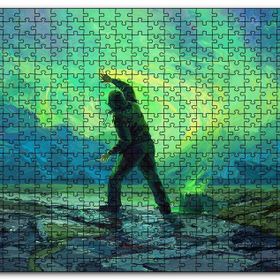 Cakapuzzle Gökyüzünü Boyayan Adam Mdf 1000 Parça Puzzle