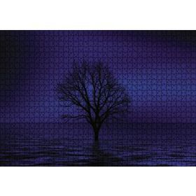 Cakapuzzle Göl İçinde Kury Ağaç 120 Parça Ahşap Puzzle