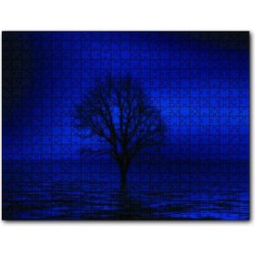 Cakapuzzle Göl İçinde Kury Ağaç Ahşap 1000 Parça Puzzle