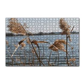 Cakapuzzle Göl Kıyısında Sazlar 120 Parça Ahşap Puzzle