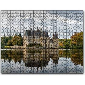 Cakapuzzle Göl Kıyısındaki Görkemli Şato Mdf 1000 Parça Puzzle