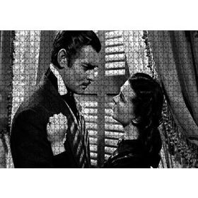 Cakapuzzle Gone With the Wind Film Afişi Ahşap 1000 Parça Puzzle