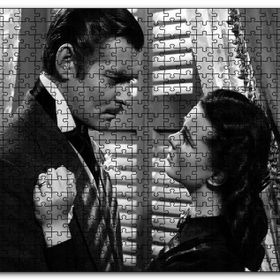 Cakapuzzle Gone With the Wind Film Afişi Ahşap 500 Parça Puzzle