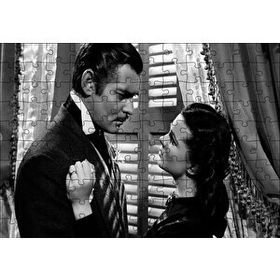 Cakapuzzle Gone With The Wind Film Afişi Mdf 120 Parça Puzzle