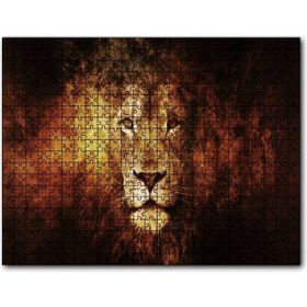 Cakapuzzle Görkemli Erkek Aslan 500 Parça Puzzle