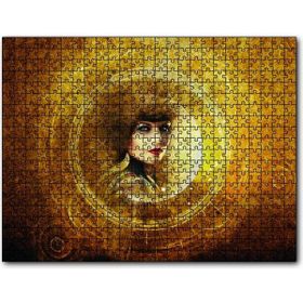 Cakapuzzle Gotik Fantezi Steampunk Portre Ahşap 1000 Parça Puzzle