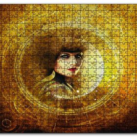 Cakapuzzle Gotik Fantezi Steampunk Portre Mdf 120 Parça Puzzle