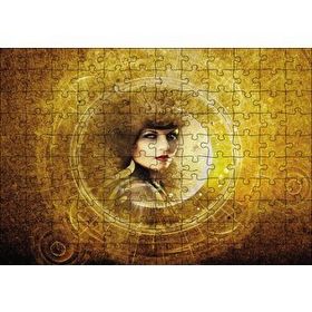 Cakapuzzle Gotik Fantezi Steampunk Portre Mdf 120 Parça Puzzle