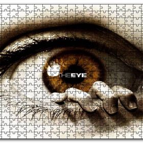 Cakapuzzle Göz ve Kenarındaki Parmaklar Mdf 120 Parça Puzzle