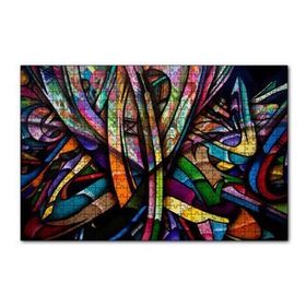 Cakapuzzle Graffiti İçiçe Renkli Harfler 120 Parça Ahşap Puzzle