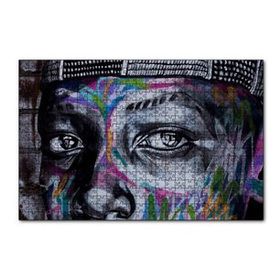 Cakapuzzle Grafiti Gözler Sokak Sanatı Görsel 120 Parça Ahşap Puzzle