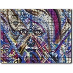 Cakapuzzle Grafiti Sokak Sanatı Yüz Görseli 255 Parça Puzzle