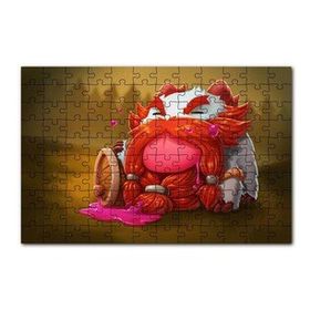 Cakapuzzle Gragas Oyunu Kahramanı Animasyon Görseli 120 Parça Ahşap Puzzle
