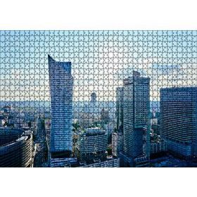Cakapuzzle Gri Mavi Şehir Manzarası 120 Parça Ahşap Puzzle