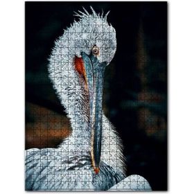 Cakapuzzle Gri Pelikan 120 Parça Ahşap Puzzle