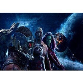Cakapuzzle Guardians of The Galaxy 4 Kahraman 120 Parça Ahşap Puzzle