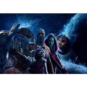 Cakapuzzle Guardians of The Galaxy 4 Kahraman 120 Parça Ahşap Puzzle