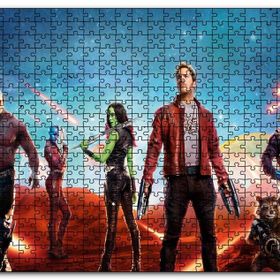 Cakapuzzle Guardians Of the Galaxy Vol Ahşap 1000 Parça Puzzle