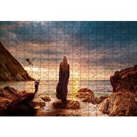 Cakapuzzle Günbatımı Daenerys Targaryen Mdf 255 Parça Puzzle