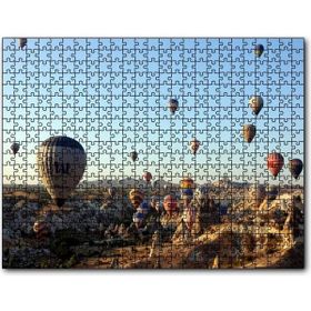 Cakapuzzle Gündoğumunda Kapadokyada Balonlar Mdf 500 Parça Puzzle