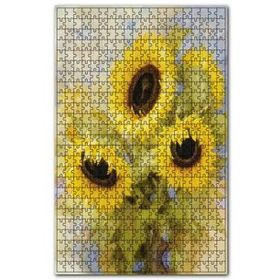 Cakapuzzle Günebakan Çiçekleri 120 Parça Ahşap Puzzle