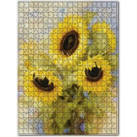 Cakapuzzle Günebakan Çiçekleri Ahşap 1000 Parça Puzzle