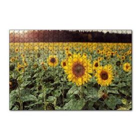 Cakapuzzle Günebakan Tarlası 120 Parça Ahşap Puzzle