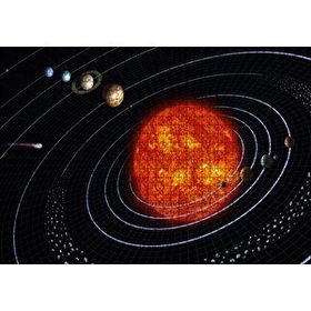 Cakapuzzle Güneş Sistemi 120 Parça Ahşap Puzzle