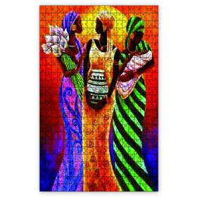 Cakapuzzle Gunesin Kızları Ahşap 500 Parça Puzzle