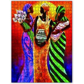 Cakapuzzle Gunesin Kızları Ahşap 500 Parça Puzzle