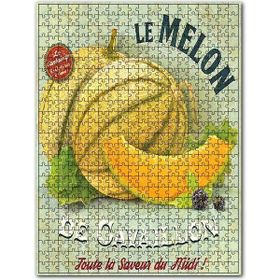 Cakapuzzle Güneyin Tüm Lezzeti Kavun Afiş Görseli Ahşap 1000 Parça Puzzle
