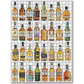 Cakapuzzle Gurme Arpa Suları Beyaz Zemin Ahşap 1000 Parça Puzzle