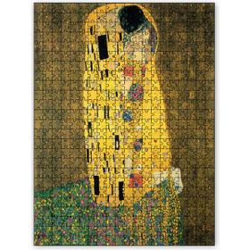 Cakapuzzle Gustav Klimt Öpücük Görseli 120 Parça Ahşap Puzzle