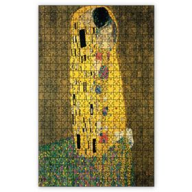 Cakapuzzle Gustav Klimt Öpücük Görseli Ahşap 1000 Parça Puzzle
