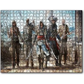 Cakapuzzle Güvertede Silahlı Korsanlar Mdf 500 Parça Puzzle