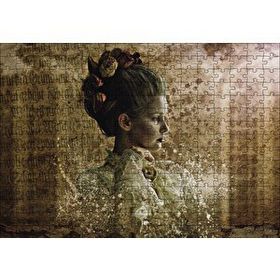 Cakapuzzle Güzel Genç Model 120 Parça Ahşap Puzzle