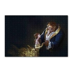 Cakapuzzle Güzel Ve Çirkin Dans 120 Parça Ahşap Puzzle