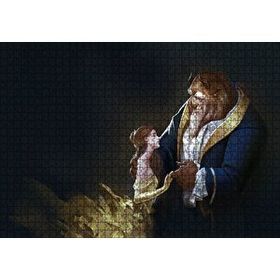 Cakapuzzle Güzel Ve Çirkin Dans 120 Parça Ahşap Puzzle