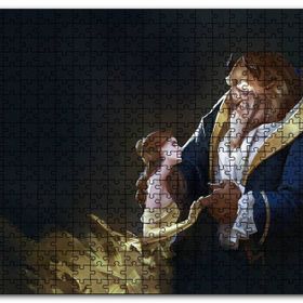 Cakapuzzle Güzel ve Çirkin Dans Mdf 120 Parça Puzzle