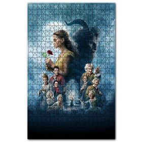 Cakapuzzle Güzel ve Çirkin Görseli Ahşap 1000 Parça Puzzle