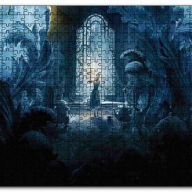 Cakapuzzle Güzellik ve Canavar Belle ve Lumiere Görseli Mdf 120 Parça Puzzle