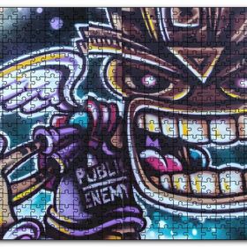 Cakapuzzle Halk Düşmanı Grafiti Duvar Boyama Mdf 500 Parça Puzzle