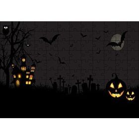 Cakapuzzle Halloweende Dolunay 120 Parça Ahşap Puzzle