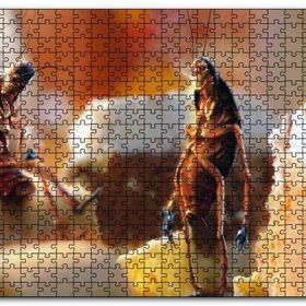 Cakapuzzle Hamamböceklerinin Muffin Keyfi Mdf 120 Parça Puzzle
